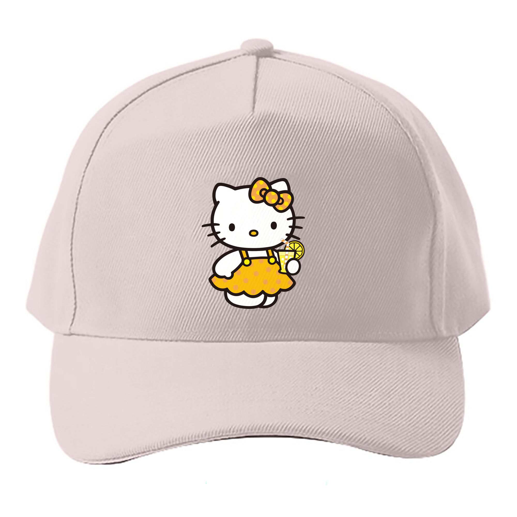 （画像用） Hello Kitty ハローキティ ベースボールキャップ 綿100％ 男女兼用 帽子 スポーツ